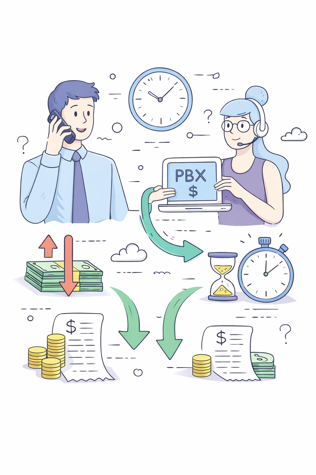 pbx voip reduce costos telefonia empresarial automatizacion